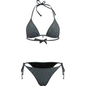 Banana Moon Дамски комплект бикини Banana moon Women's Cricomassa Glitterwave Bikini - Acier - размер 42 (FR) (150-6107-0115)