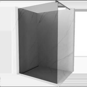 Mexen Kioto душ кабина Walk-in 90 x 200 cm, графит 8 mm, gun gray четкан - 800-090-101-66-40 (800-090-101-66-40)