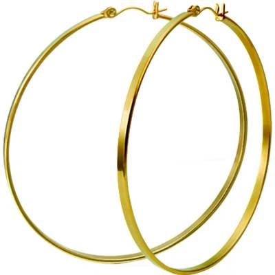 Free Style náušnice kruhy z chirurgické oceli ESH37GD