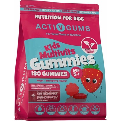 Activ Gums Kids Multivits Gummies 180 gummies