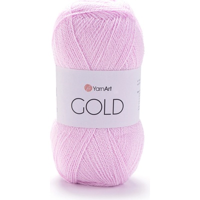 Yarn Art příze Gold_9382 pastelově růžová