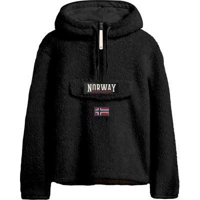 Norway POLAR FLEECE pánska mikina S 139517 Black