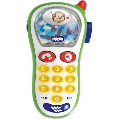 Chicco Vibrujúci telefón s foťákom
