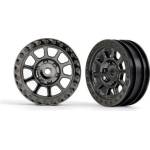 Traxxas диск 2.2" черно хромиран (2) (предни)