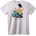 NOONEBRAND Тениска Отпускащ се мечок с камион - XS, White