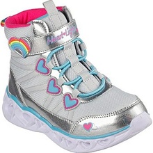 Skechers Čižmy Heart Lights Sweet Styling 302668L/SMLT Strieborná