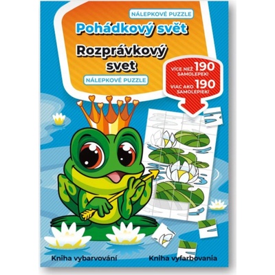 Svojtka Rozprávkový svet nálepkové puzzle rozprávkový svet