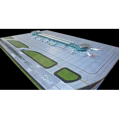 Gemini Letištní plocha Deluxe 1:400
