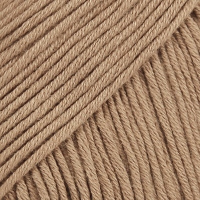 DROPS Design Safran Uni Colour 22 Light Brown Плетива прежда (104222)