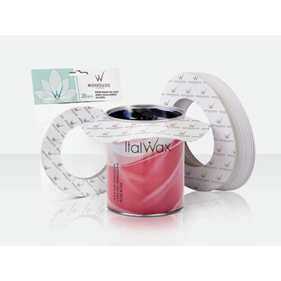 Italwax Monouso Paper Rings for Cans ochranná papírová kolečka na ohřívač 20 ks