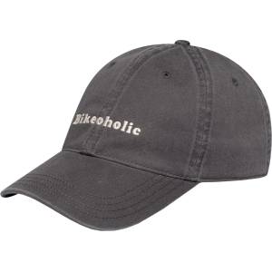 DEDICATED Шапка с козирка Dedicated Soft Cap Slussen Cap - Bikeoholic Dark Grey - размер One Size (904-3601-0611)