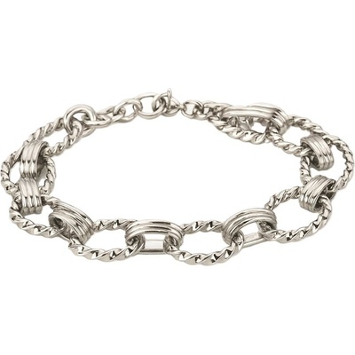 Solla Elegant Links dámsky náramok z ocele 304 strieborný CH-Z-NR12