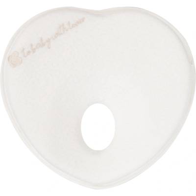 KikkaBoo Мемори ергономична възглавница Heart Airknit White