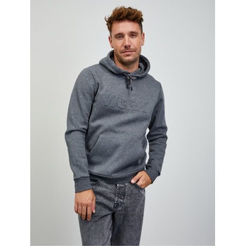 ZOOT. lab Тъмно сив мъжки брандиран суитчър с цип ZOOT. lab Jaxon ZOOT. lab | Siv | МЪЖЕ | S
