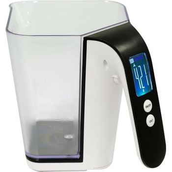 TOYA lund цифрова кухненска везна с контейнер с вместимост 1200 мл (68364)