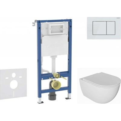 Geberit Duofix s tlačidlom Delta30 SANI11CA3139B