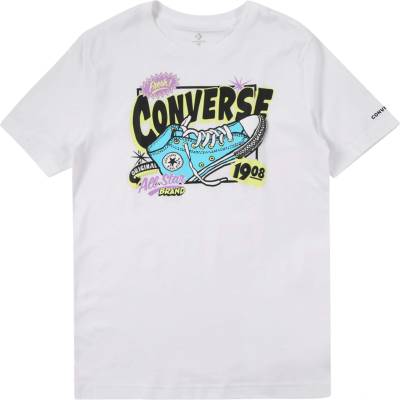 Converse Тениска 'cnvb sun fresh' бяло, размер m