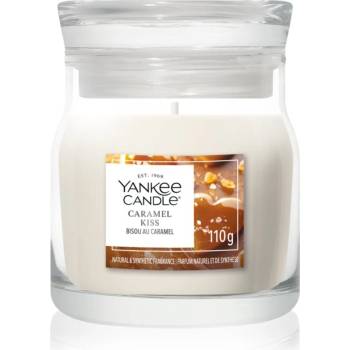Yankee Candle Caramel Kiss ароматна свещ Signature 110 гр