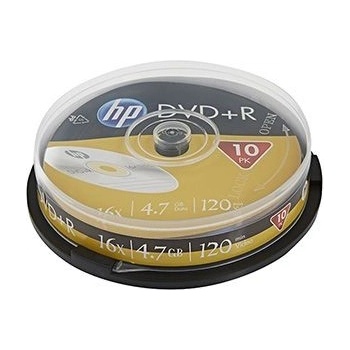 HP DVD-R 4,7GB 16x, cakebox, 10ks (DME00026-3)
