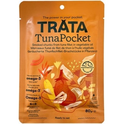 Trata Tuňák uzený v rostlinném oleji 80 g