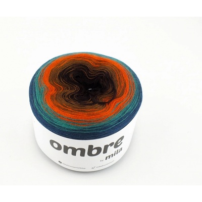MILA OMBRE MERINO 1200m/3nitka MM31R - Perseus