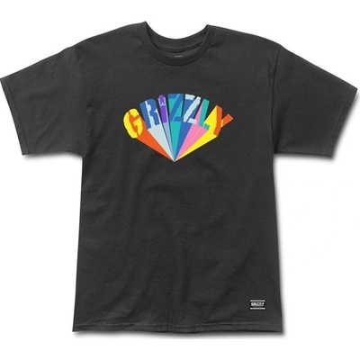 Grizzly triko Color Wheel SS Tee Black