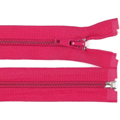 Spirálový zip No 5 délka 35 cm bundový POL, malé, 145 růžová malinová