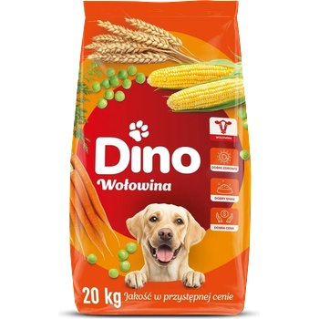 Cargill Dino Суха храна с говеждо месо за кучета 20кг