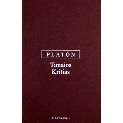 Timaios, Kritias - Platón