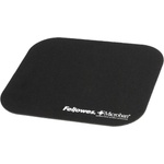 Fellowes Пад за мишка Fellowes Microban, антибактериален, 2 mm, черен