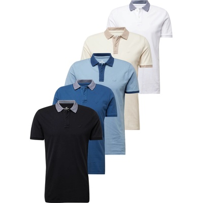HOLLISTER Тениска 'webex' бежово, синьо, черно, бяло, размер l