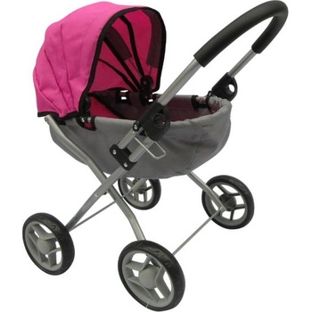 Количка - сиво/розово