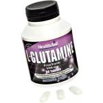 HEALTH AID Хранителна добавка L-Glutamine, Health Aid L-Glutamine 60 tabs Unflavoured