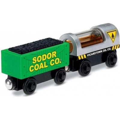 Mattel Tomáš a přátelé dřevěná mašinka Oil & Coal Cargo Y4505
