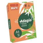 REY Копирна хартия, цветна, A4, 80 г, REY "Adagio", неонова мандарина RYADA080X413 MANDARIN (RYADA080X413 MANDARIN)