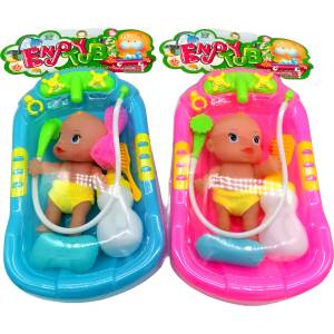 Shantou Snap Toys Co. , Ltd Бебе в корито с аксесоари 669-554