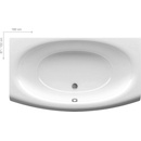 Ravak Evolution 180 x 102 cm C101000000