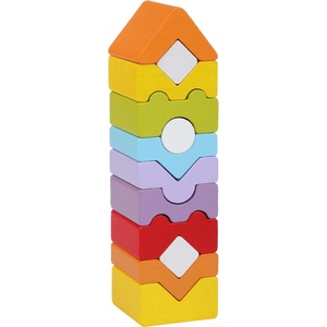 Cubika Дървена кула за баланс, Cubika - 12 части (14996)