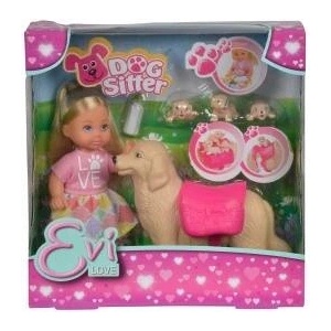 Simba Toys Evi doll dog sitter Simba