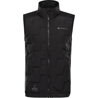 ALPINE PRO Детска жилетка с мериново пълнене ALPINE PRO NERCO black ALPINE PRO | Cheren | Момчешки | 128/134