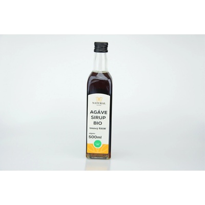 Natural Jihlava Agáve sirup BIO tmavý raw Natural 500 ml