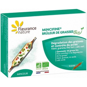 Fleurance Nature Mincifine - Билкова формула за изгаряне на мазнини, 10 ампули за пиене (111140 (11114) FN)