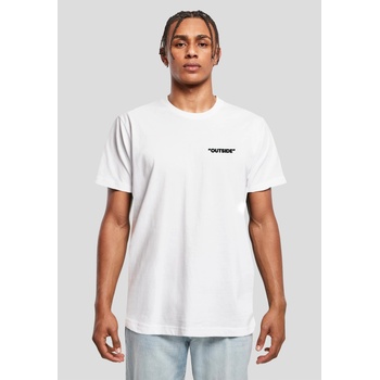Mister Tee Тениска Outside Tee white XXLUB-MT2915-00220 - Тъмносив, размер XL