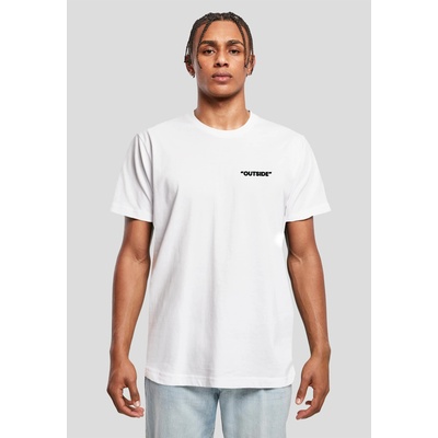 Mister Tee Тениска Outside Tee white XXLUB-MT2915-00220 - Тъмносив, размер XL