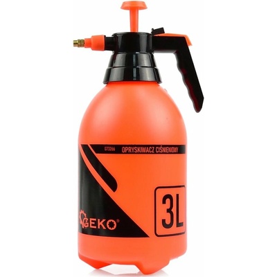 Geko Tlakový postřikovač oranžový 3 l