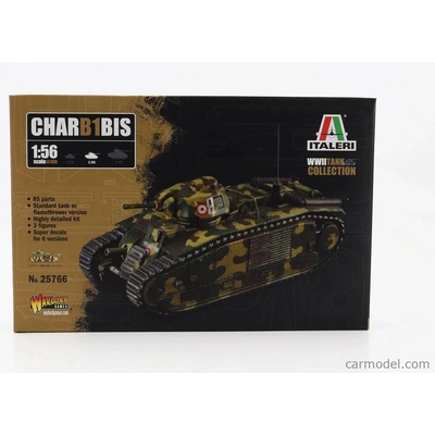 Italeri Tank Char B1 Bis Military 1935 / 1:56