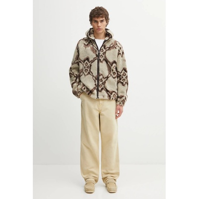 Daily Paper Поларен суичър Daily Paper Burned Shield Sherpa Hoodie (2521134)