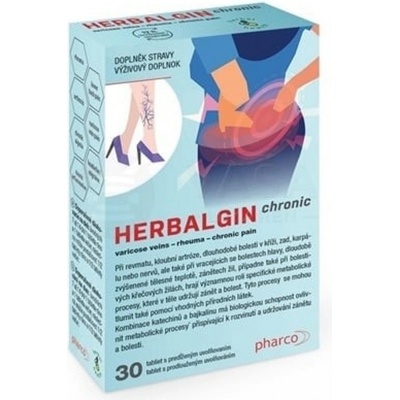 HERBALGIN chronic 30 tabliet
