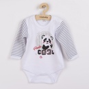 Dojčenské body NEW BABY Dojčenské body s dlhým rukávom New Baby Panda