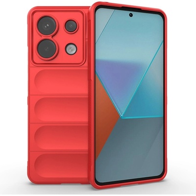 Rugg odolný gelový Xiaomi Redmi Note 13 X6 5G - červené